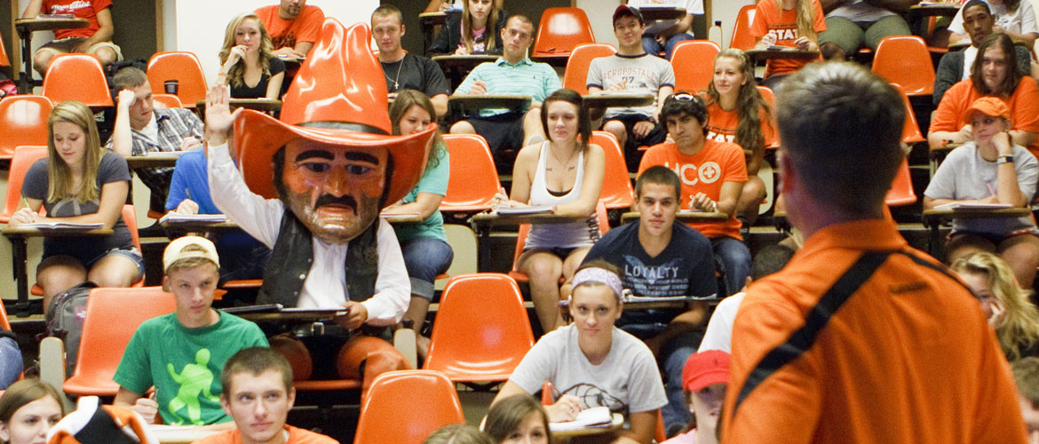 Pistol Pete isn't afraid to stand out from the crowd and ask the important questions.