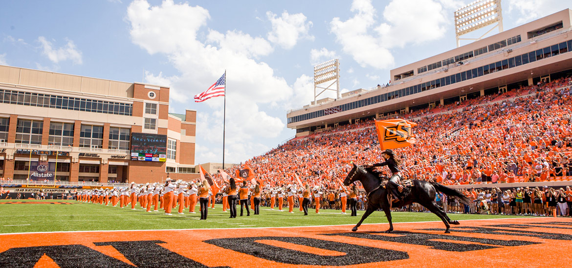 OSU Banner Logo OSU College Football Oklahoma State 