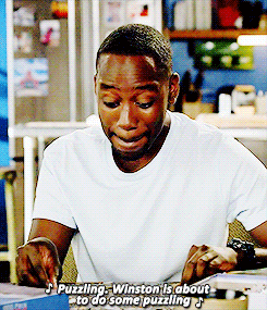 Winston singing his puzzling song